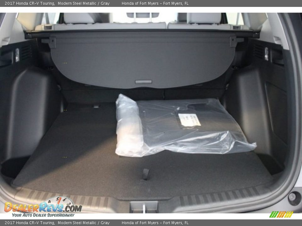 2017 Honda CR-V Touring Modern Steel Metallic / Gray Photo #29