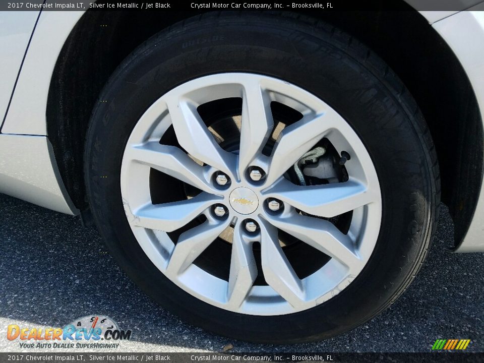 2017 Chevrolet Impala LT Silver Ice Metallic / Jet Black Photo #20