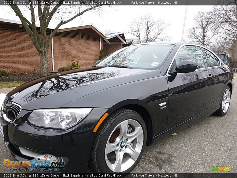 Front 3/4 View of 2012 BMW 3 Series 335i xDrive Coupe Photo #1