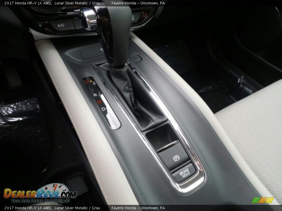 2017 Honda HR-V LX AWD Lunar Silver Metallic / Gray Photo #16