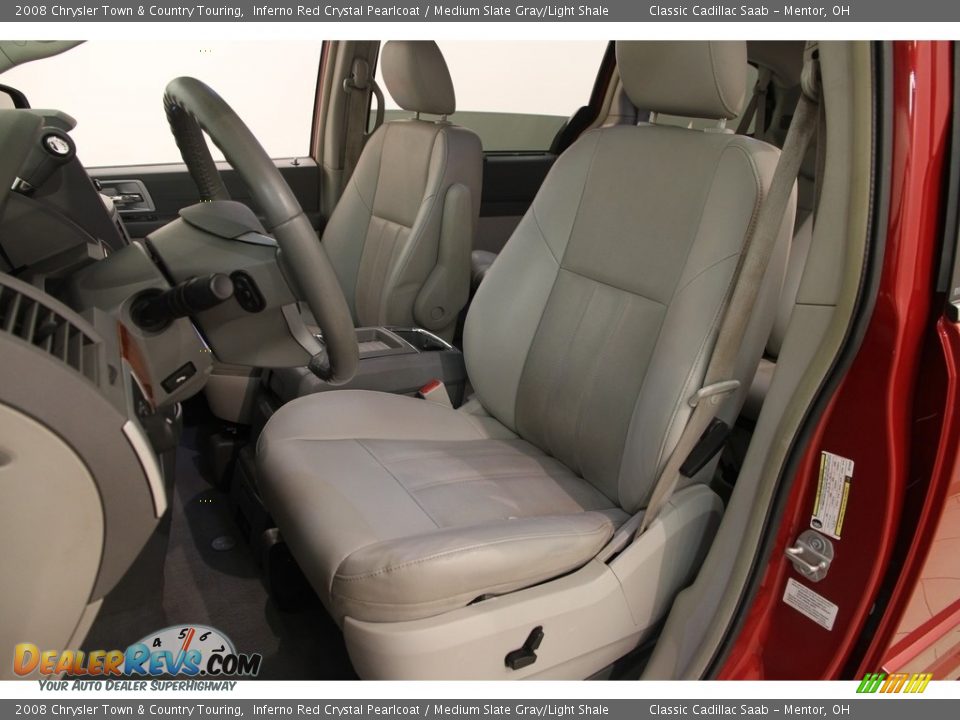 2008 Chrysler Town & Country Touring Inferno Red Crystal Pearlcoat / Medium Slate Gray/Light Shale Photo #5