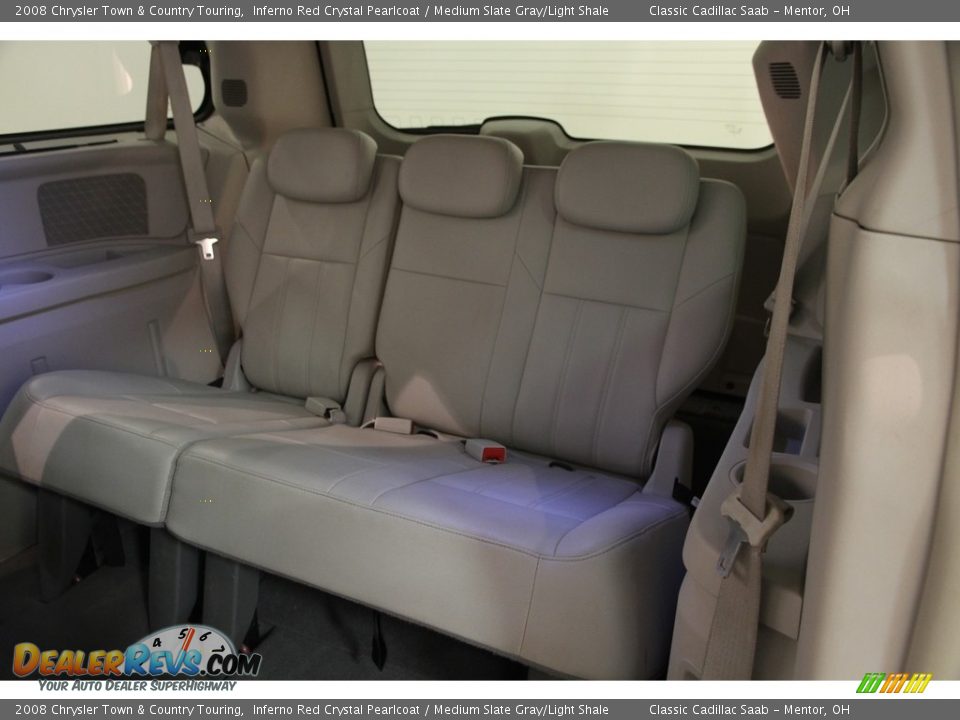 2008 Chrysler Town & Country Touring Inferno Red Crystal Pearlcoat / Medium Slate Gray/Light Shale Photo #16