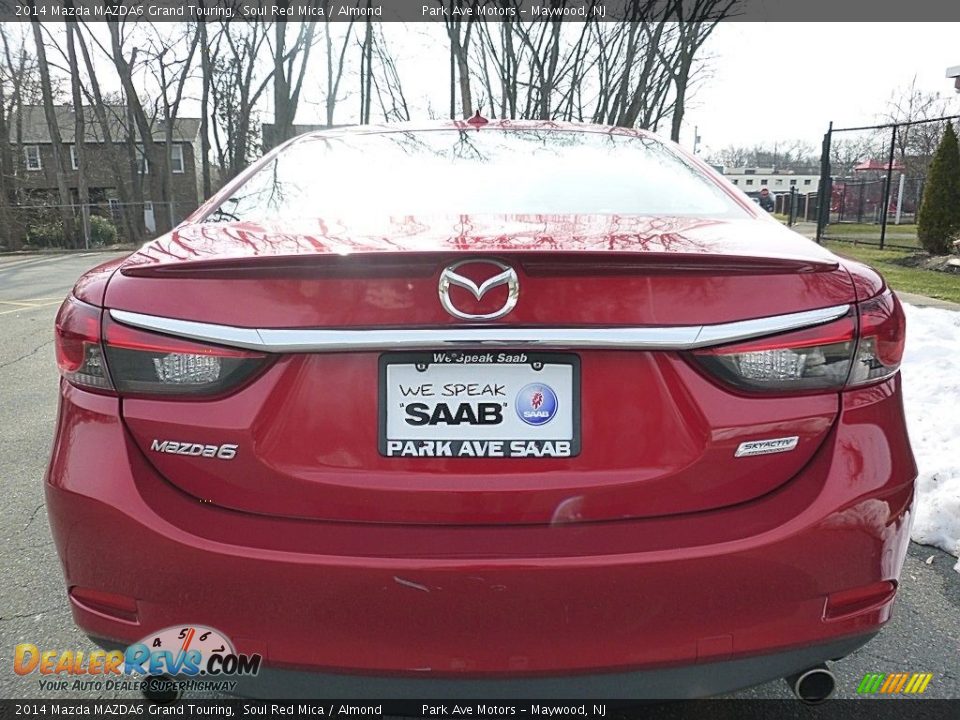 2014 Mazda MAZDA6 Grand Touring Soul Red Mica / Almond Photo #4