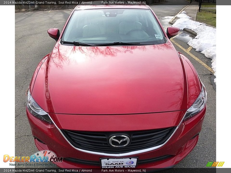 2014 Mazda MAZDA6 Grand Touring Soul Red Mica / Almond Photo #8