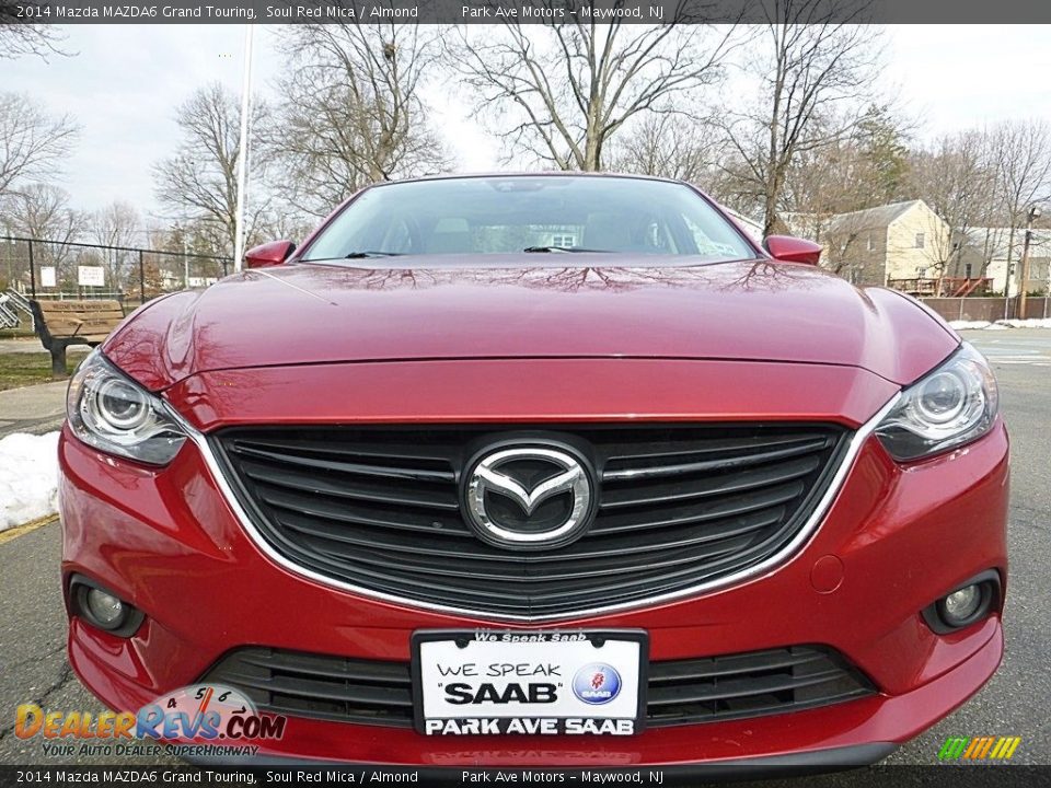2014 Mazda MAZDA6 Grand Touring Soul Red Mica / Almond Photo #9