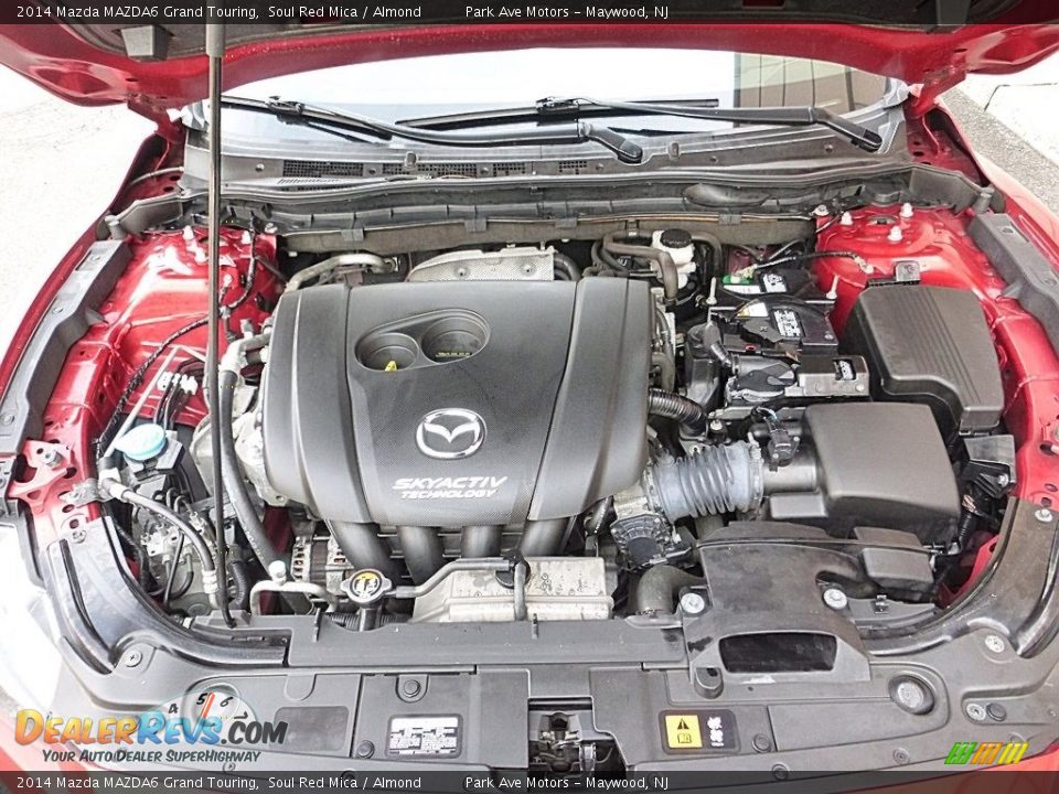 2014 Mazda MAZDA6 Grand Touring Soul Red Mica / Almond Photo #36