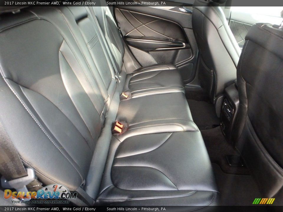 Rear Seat of 2017 Lincoln MKC Premier AWD Photo #14