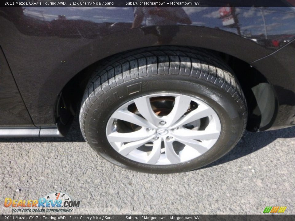 2011 Mazda CX-7 s Touring AWD Black Cherry Mica / Sand Photo #2
