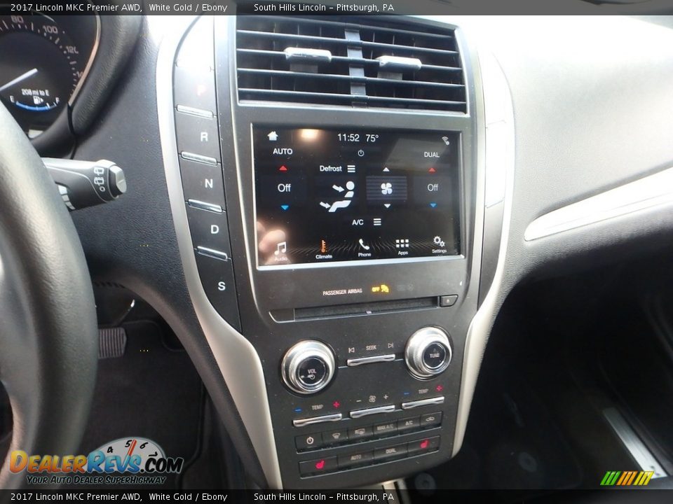 Controls of 2017 Lincoln MKC Premier AWD Photo #22