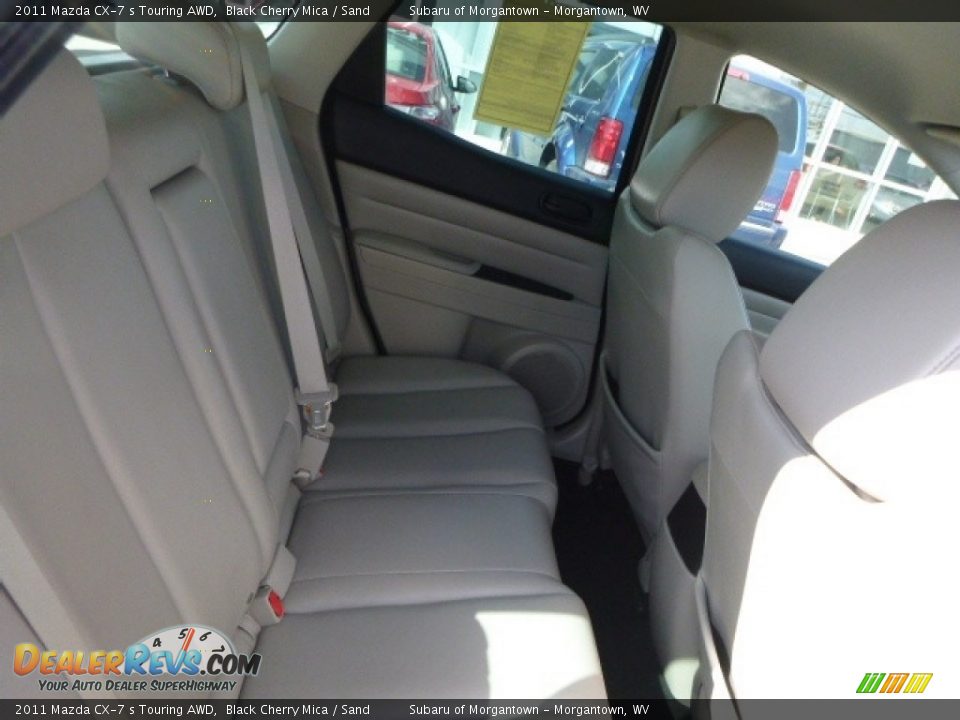 2011 Mazda CX-7 s Touring AWD Black Cherry Mica / Sand Photo #5