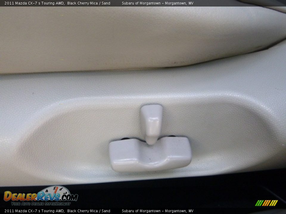 2011 Mazda CX-7 s Touring AWD Black Cherry Mica / Sand Photo #16