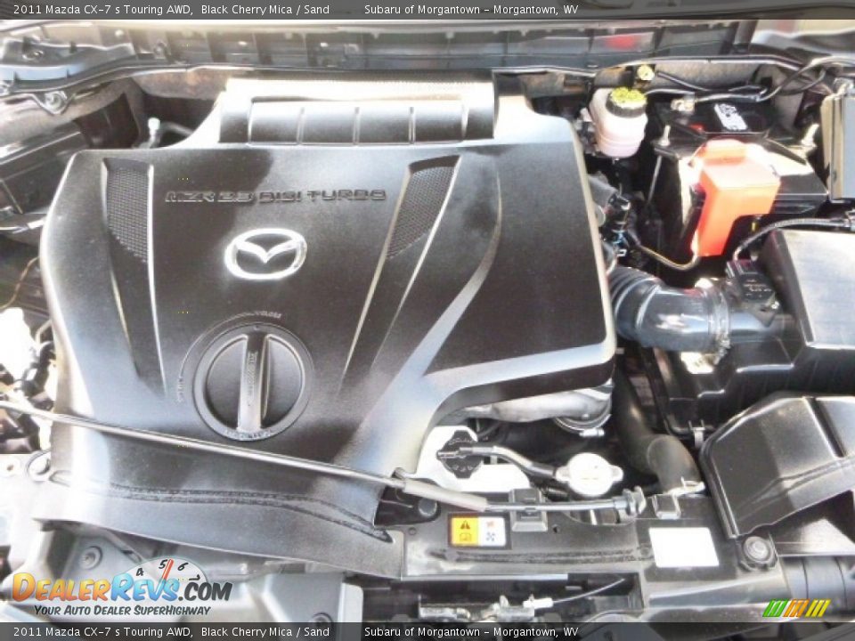 2011 Mazda CX-7 s Touring AWD Black Cherry Mica / Sand Photo #18