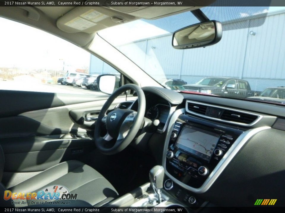 2017 Nissan Murano SL AWD Cayenne Red / Graphite Photo #5