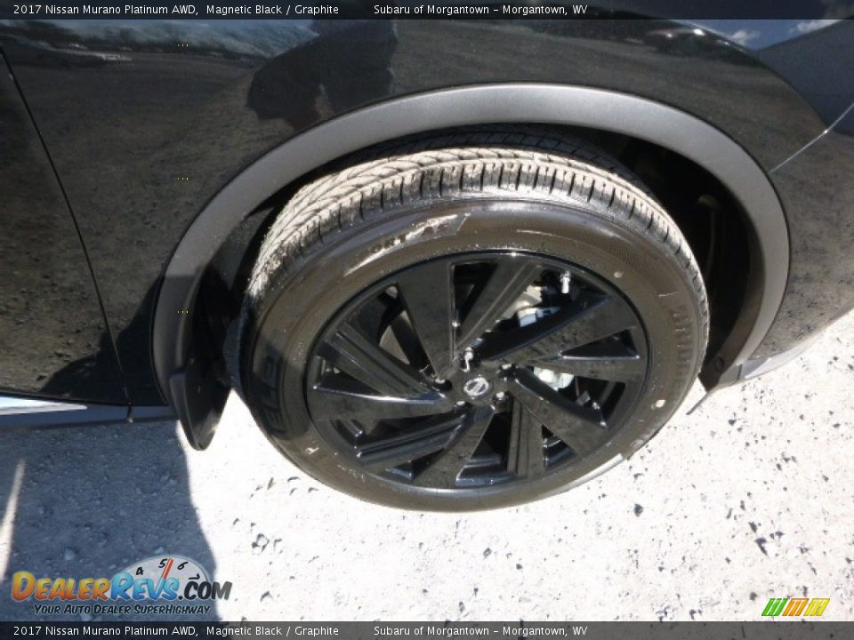 2017 Nissan Murano Platinum AWD Magnetic Black / Graphite Photo #2