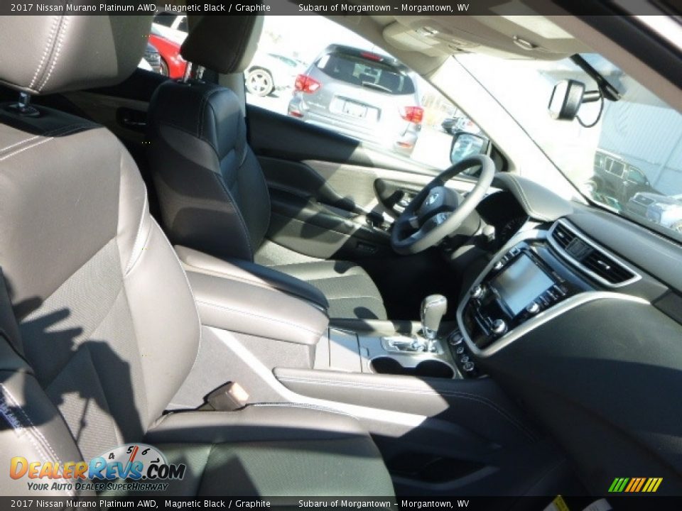 2017 Nissan Murano Platinum AWD Magnetic Black / Graphite Photo #3