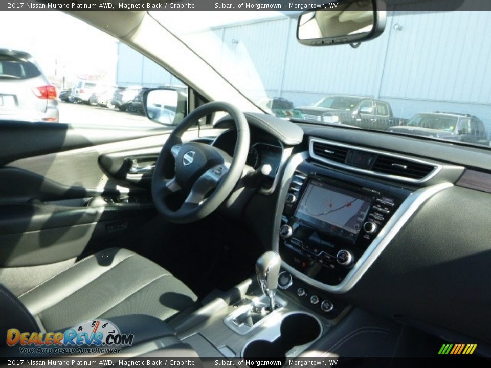 2017 Nissan Murano Platinum AWD Magnetic Black / Graphite Photo #4