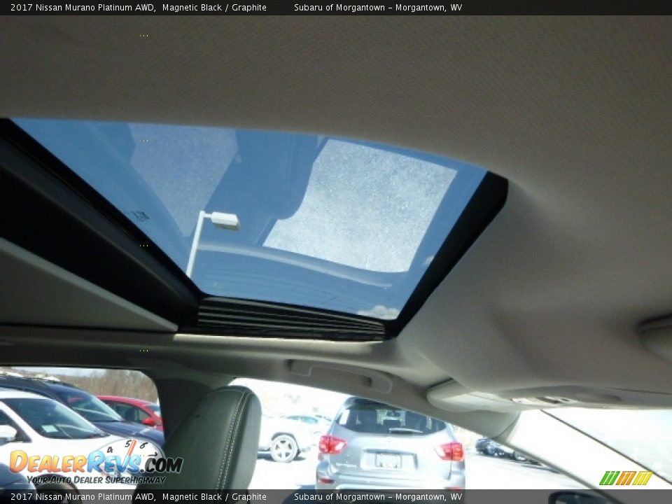2017 Nissan Murano Platinum AWD Magnetic Black / Graphite Photo #5