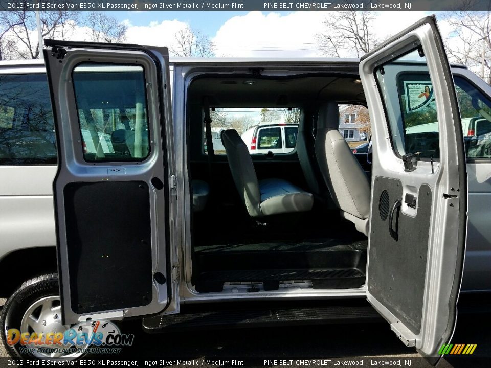 2013 Ford E Series Van E350 XL Passenger Ingot Silver Metallic / Medium Flint Photo #7