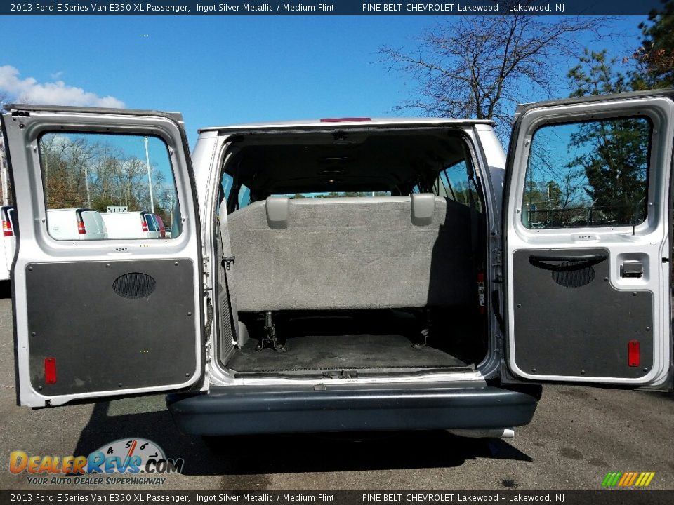 2013 Ford E Series Van E350 XL Passenger Ingot Silver Metallic / Medium Flint Photo #16