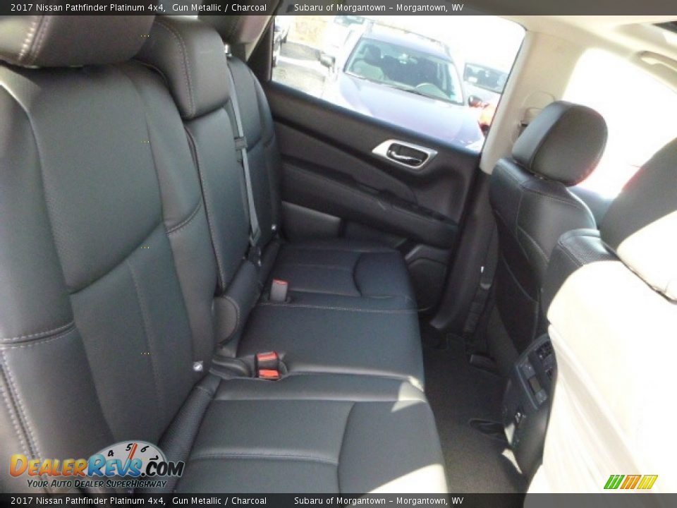 Rear Seat of 2017 Nissan Pathfinder Platinum 4x4 Photo #5