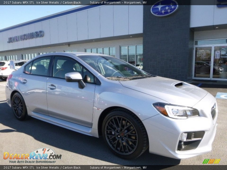 2017 Subaru WRX STI Ice Silver Metallic / Carbon Black Photo #1