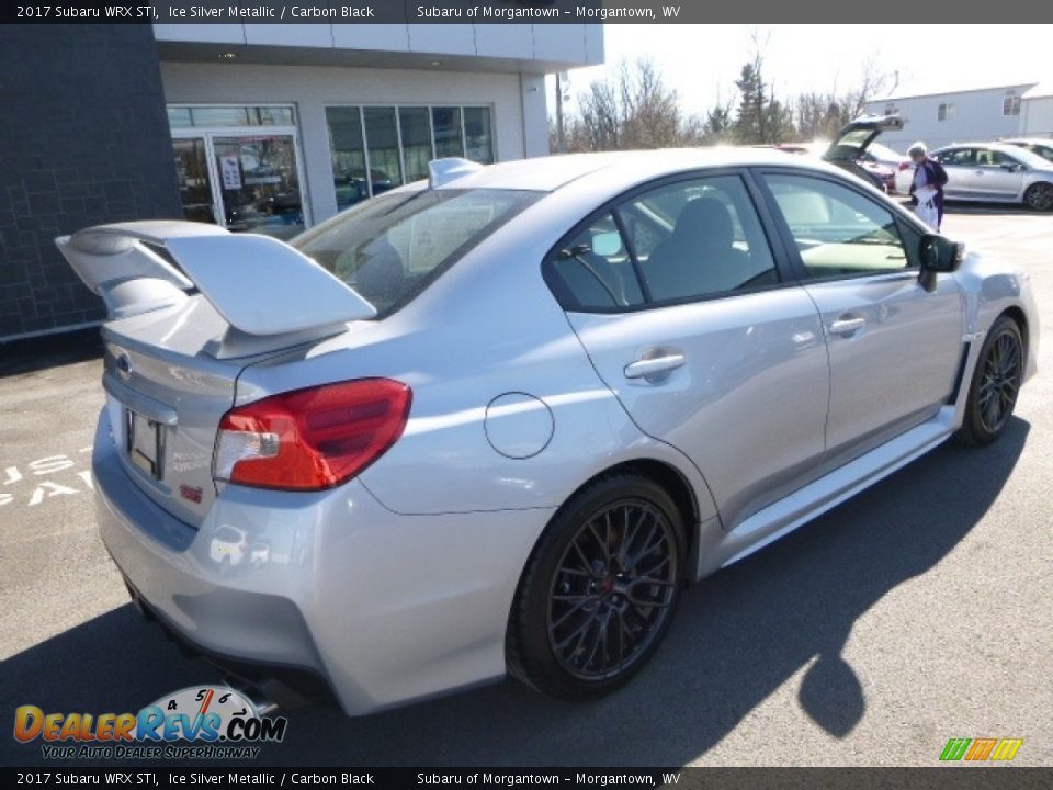 2017 Subaru WRX STI Ice Silver Metallic / Carbon Black Photo #7