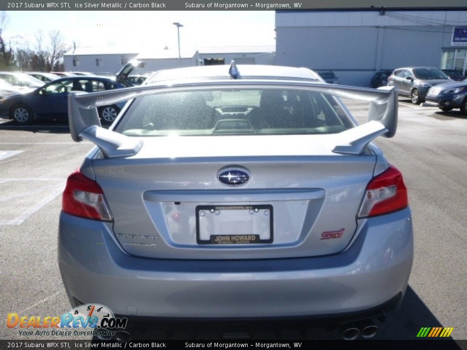 2017 Subaru WRX STI Ice Silver Metallic / Carbon Black Photo #8