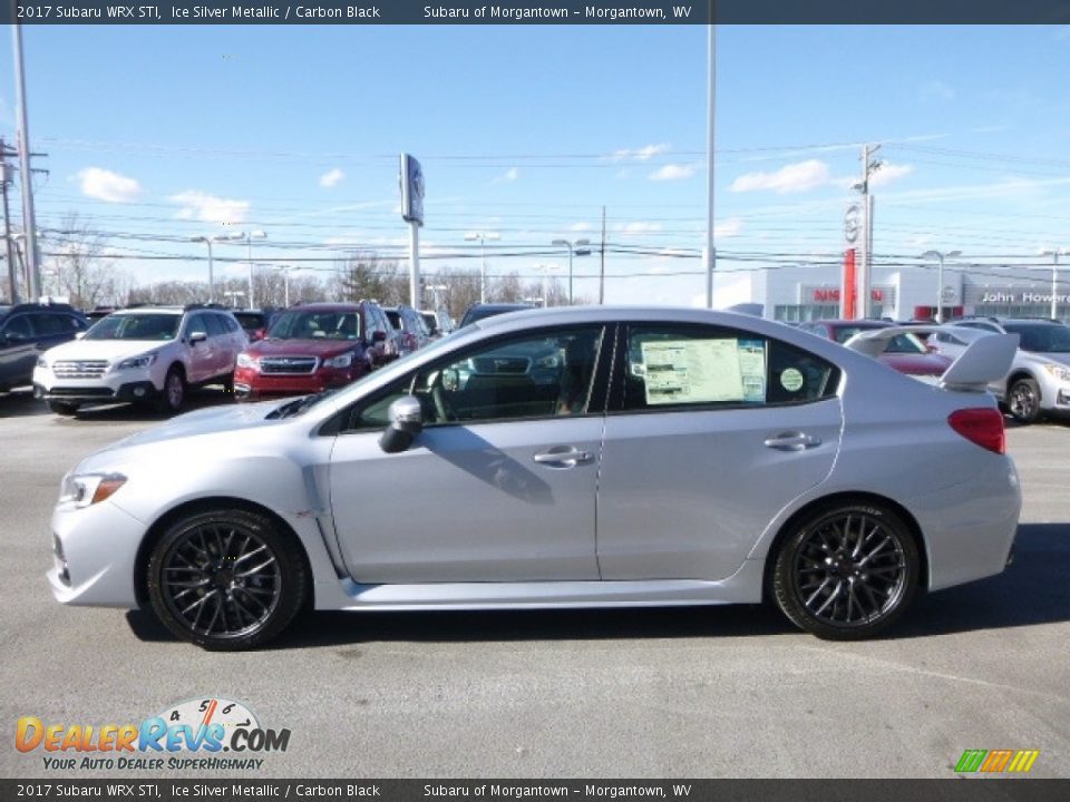 2017 Subaru WRX STI Ice Silver Metallic / Carbon Black Photo #10