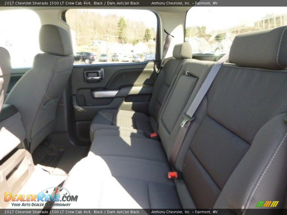 2017 Chevrolet Silverado 1500 LT Crew Cab 4x4 Black / Dark Ash/Jet Black Photo #3