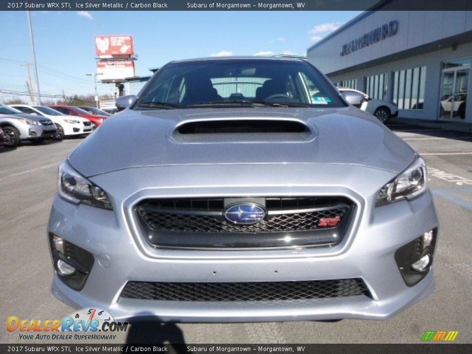 2017 Subaru WRX STI Ice Silver Metallic / Carbon Black Photo #12