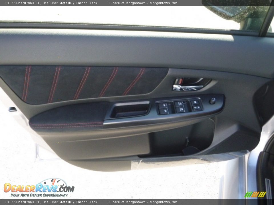 2017 Subaru WRX STI Ice Silver Metallic / Carbon Black Photo #14