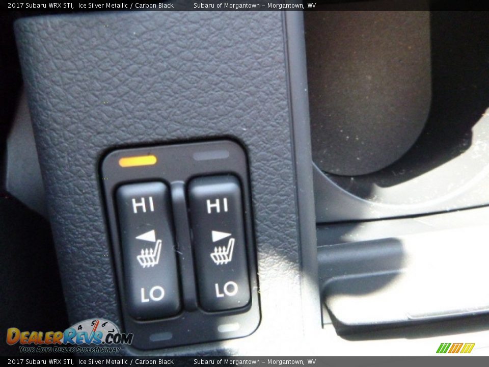 2017 Subaru WRX STI Ice Silver Metallic / Carbon Black Photo #17