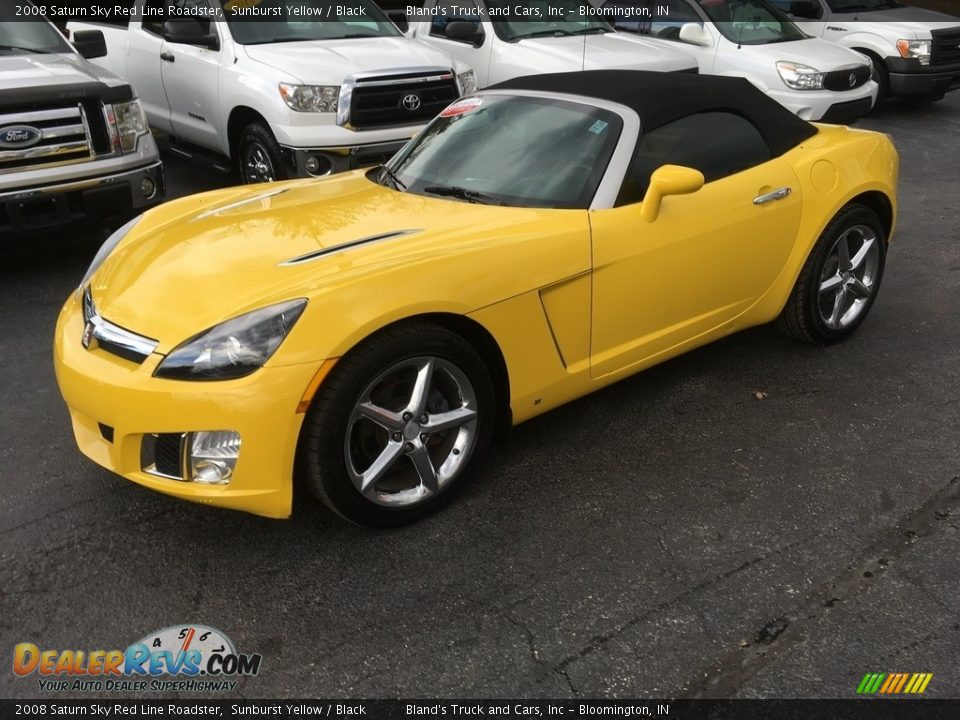 Front 3/4 View of 2008 Saturn Sky Red Line Roadster Photo #2