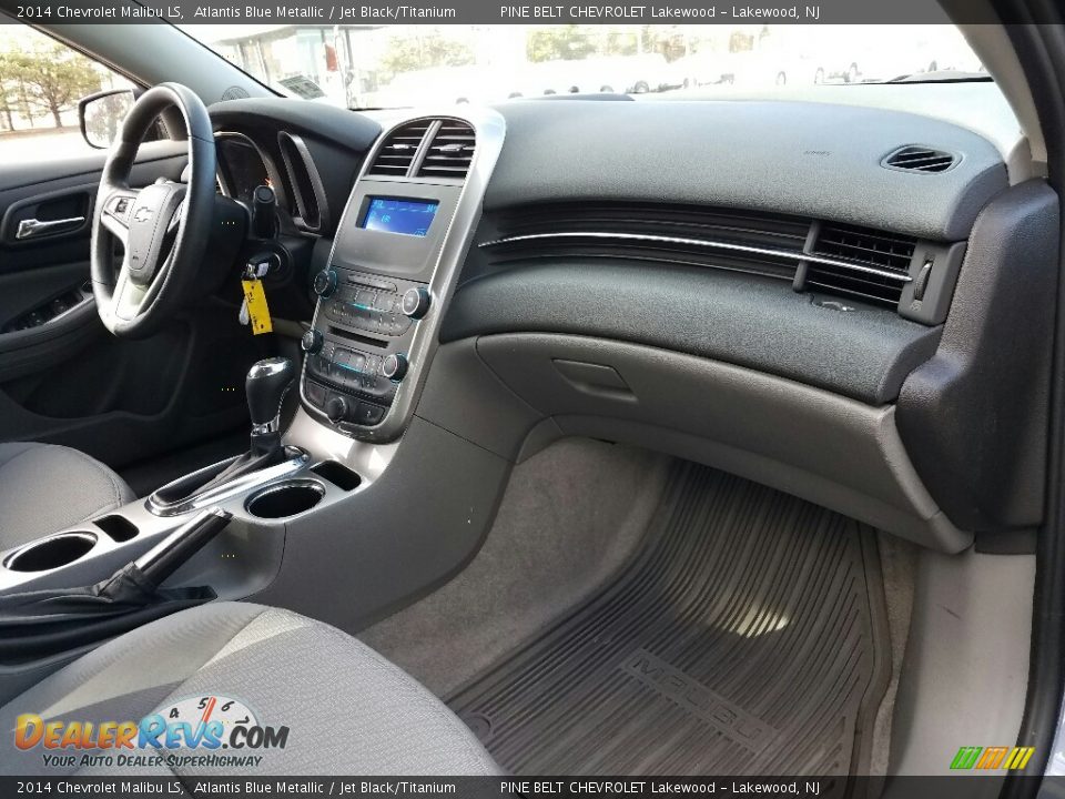 2014 Chevrolet Malibu LS Atlantis Blue Metallic / Jet Black/Titanium Photo #6