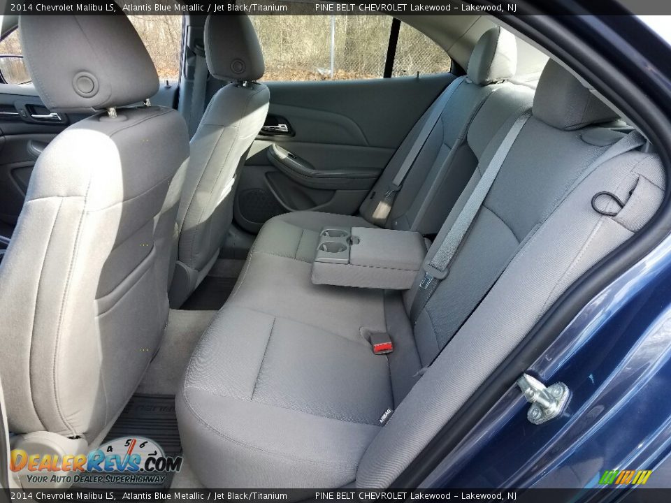 2014 Chevrolet Malibu LS Atlantis Blue Metallic / Jet Black/Titanium Photo #11