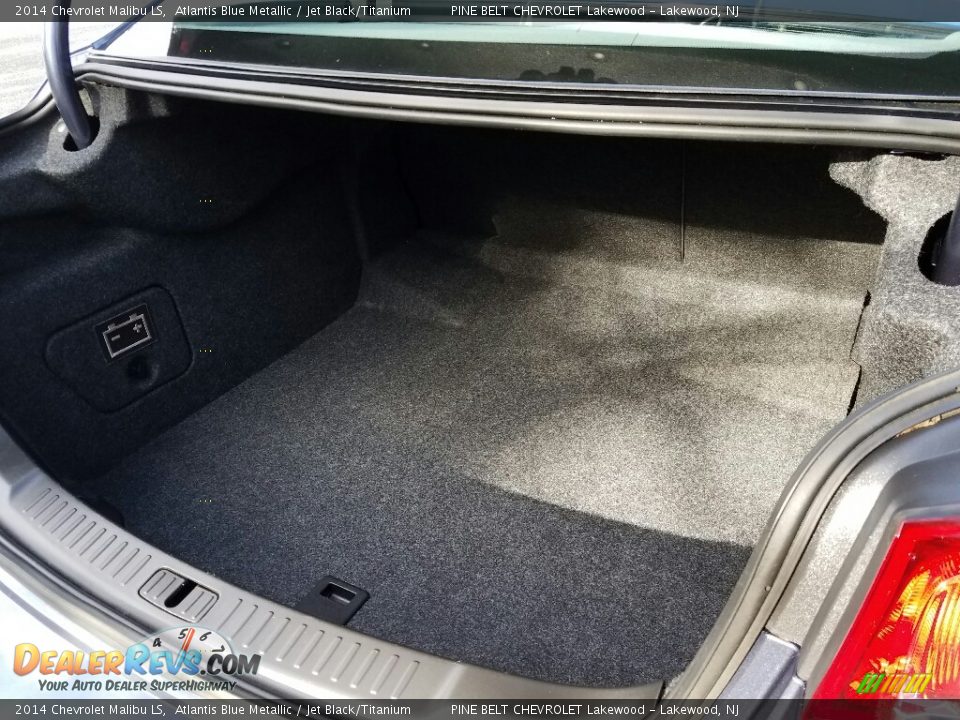 2014 Chevrolet Malibu LS Atlantis Blue Metallic / Jet Black/Titanium Photo #21