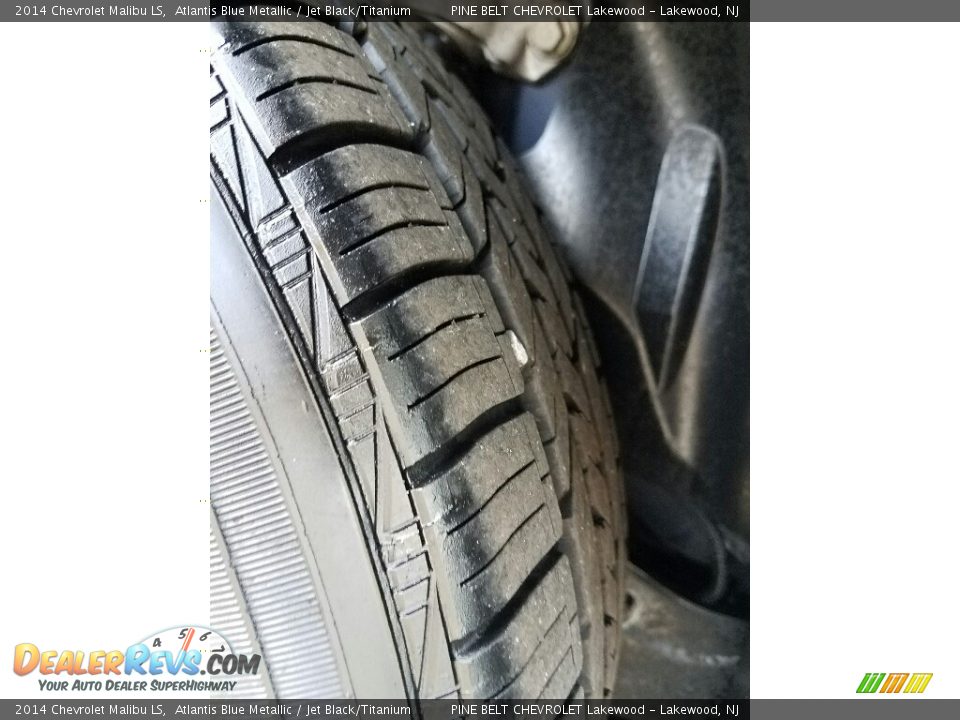 2014 Chevrolet Malibu LS Atlantis Blue Metallic / Jet Black/Titanium Photo #23