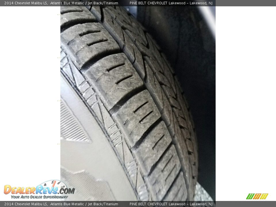 2014 Chevrolet Malibu LS Atlantis Blue Metallic / Jet Black/Titanium Photo #24
