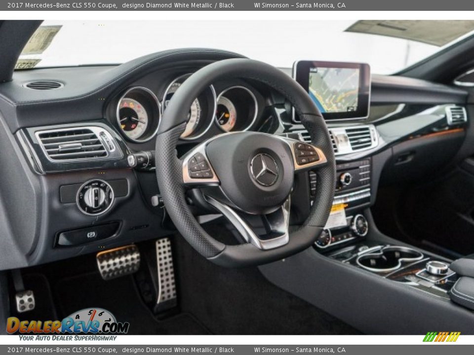 Dashboard of 2017 Mercedes-Benz CLS 550 Coupe Photo #5
