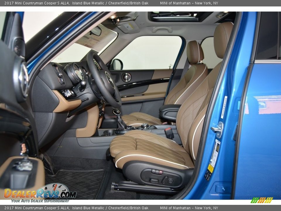 Chesterfield/British Oak Interior - 2017 Mini Countryman Cooper S ALL4 Photo #9