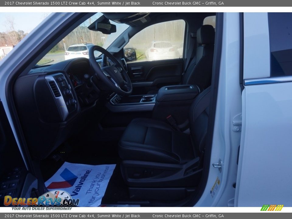 2017 Chevrolet Silverado 1500 LTZ Crew Cab 4x4 Summit White / Jet Black Photo #9