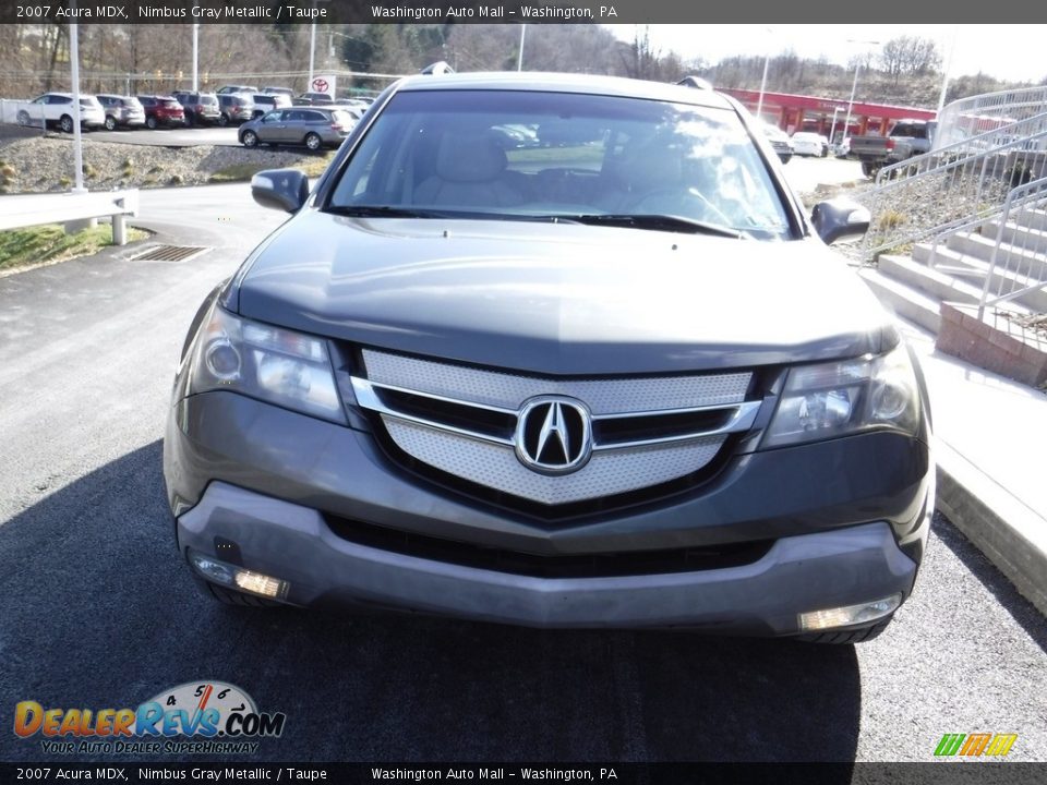 2007 Acura MDX Nimbus Gray Metallic / Taupe Photo #5