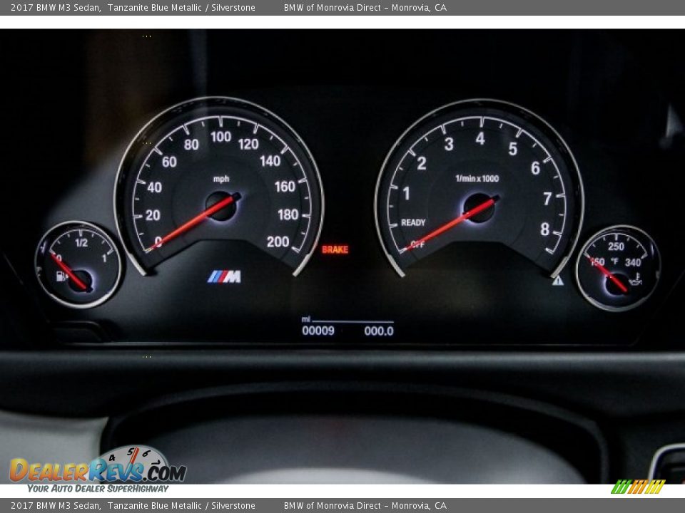 2017 BMW M3 Sedan Gauges Photo #7