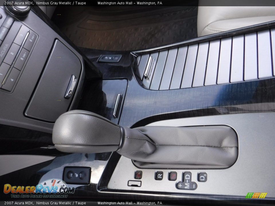 2007 Acura MDX Nimbus Gray Metallic / Taupe Photo #20