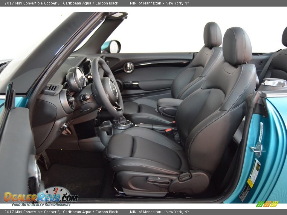 Front Seat of 2017 Mini Convertible Cooper S Photo #9