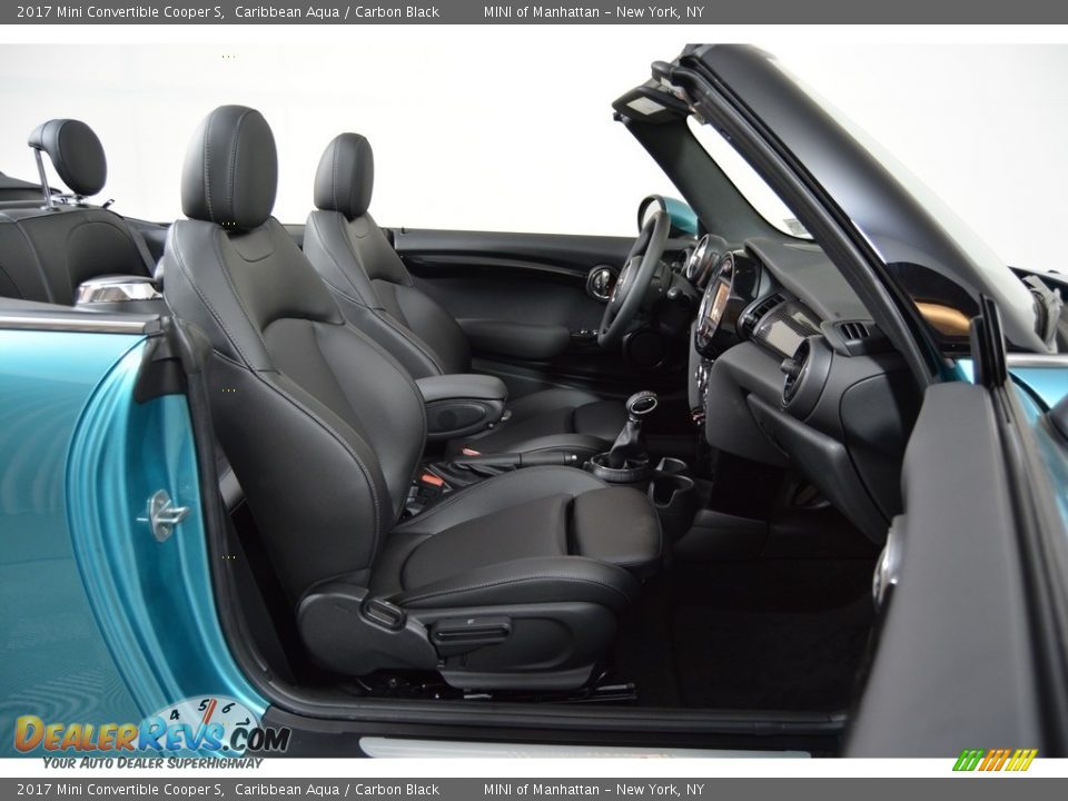 Front Seat of 2017 Mini Convertible Cooper S Photo #11