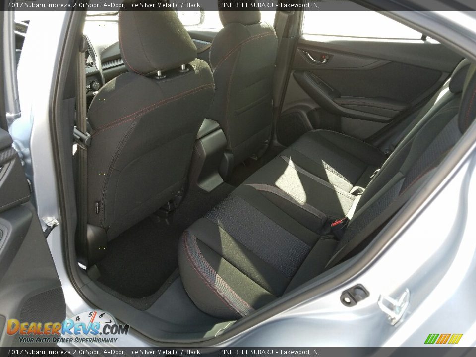 2017 Subaru Impreza 2.0i Sport 4-Door Ice Silver Metallic / Black Photo #8