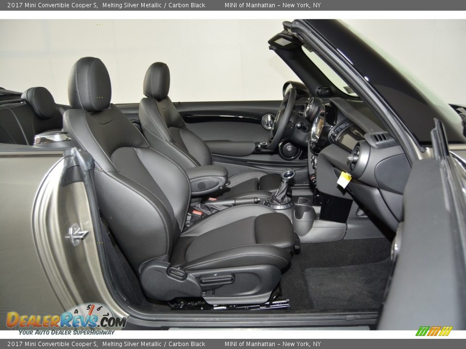 Front Seat of 2017 Mini Convertible Cooper S Photo #11