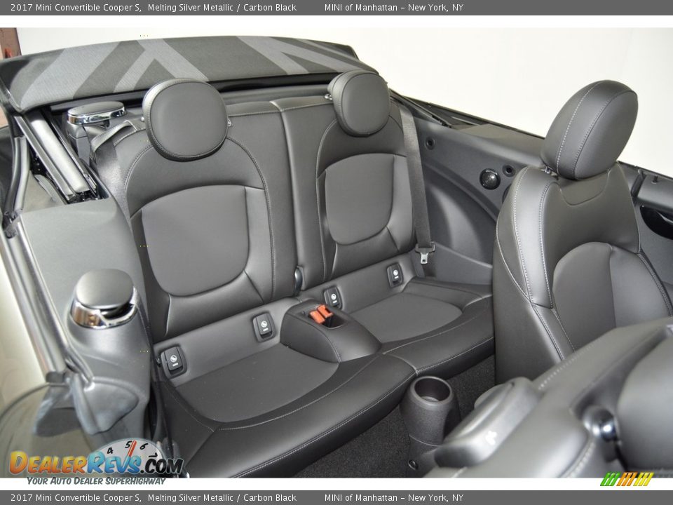 Rear Seat of 2017 Mini Convertible Cooper S Photo #12
