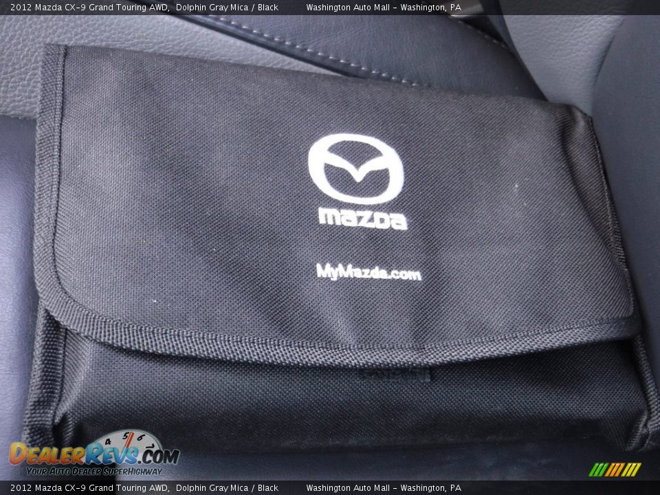 2012 Mazda CX-9 Grand Touring AWD Dolphin Gray Mica / Black Photo #28